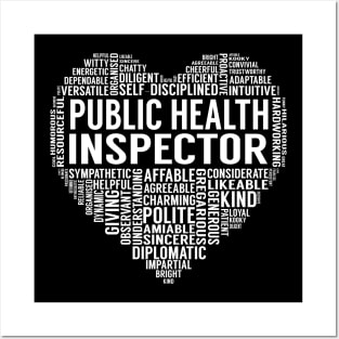 Public Health Inspector Heart Posters and Art